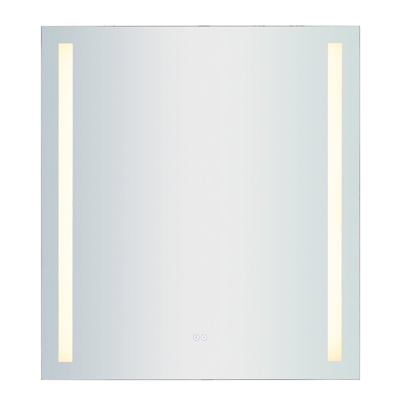 ELK SHOWROOM LMVK-3640-PL2-BTA LED Wall Mirror with Bluetooth Speakers - 36x40