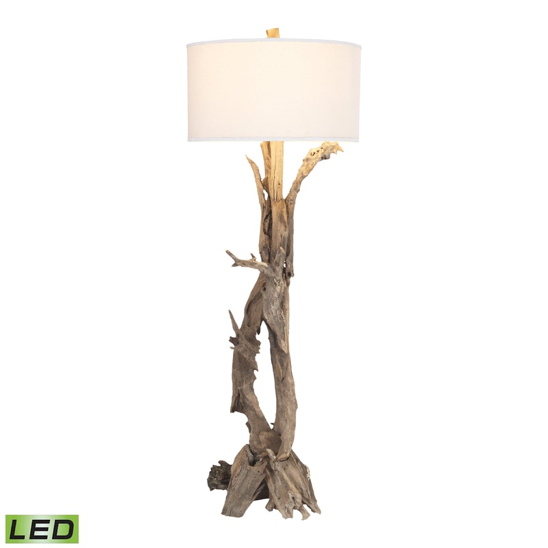 ELK SIGNATURE 7011-291-LED Hounslow Heath 68'' High 1-Light Floor Lamp - Natural - Includes LED Bulb