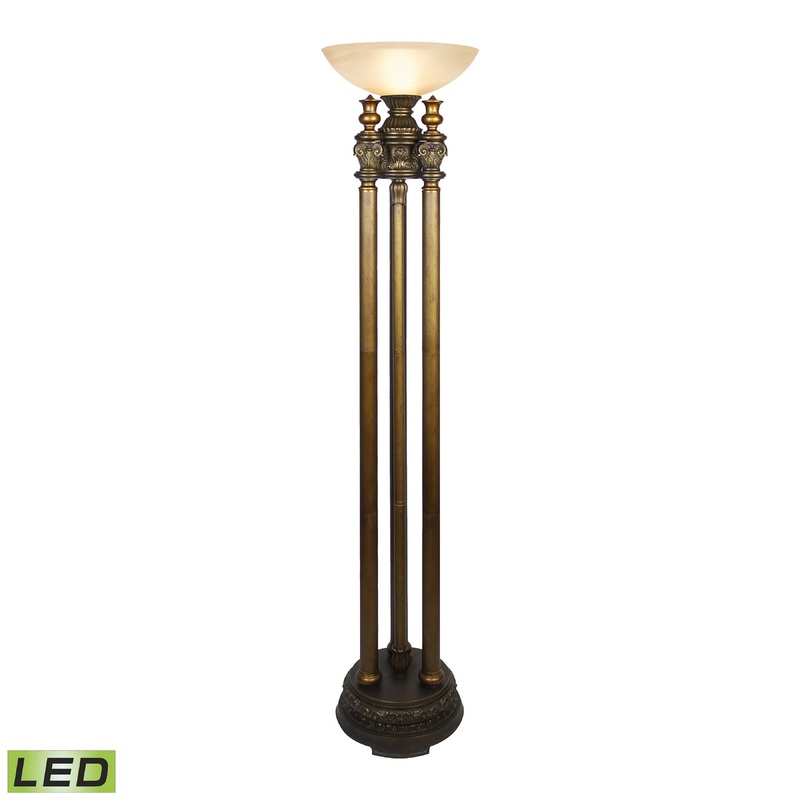 MARKETPLACE 113-1135-LED Athena 72'' High 1-Light Floor Lamp - Athena Bronze