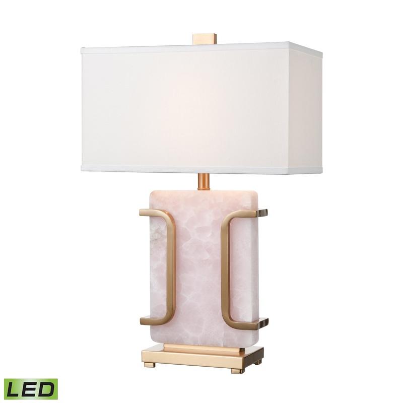 ELK SIGNATURE D4514-LED Archean 29'' High 1-Light Table Lamp - Pink - Includes LED Bulb