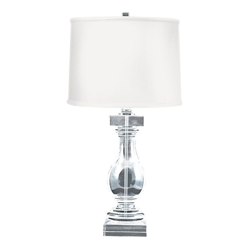 ELK SIGNATURE 704 Crystal 28'' High 1-Light Table Lamp - Clear