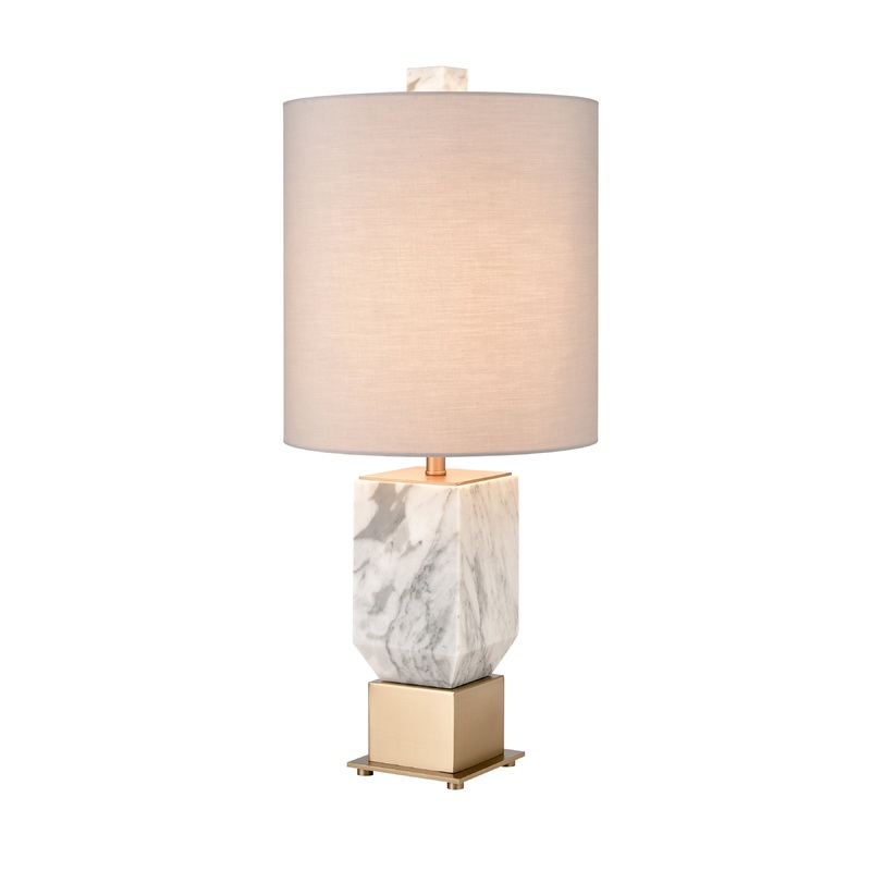 ELK SIGNATURE H0019-9597 Touchstone 27'' High 1-Light Table Lamp - White