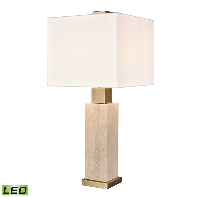 ELK SIGNATURE H0019-9558-LED Dovercourt 29'' High 1-Light Table Lamp - Natural - Includes LED Bulb