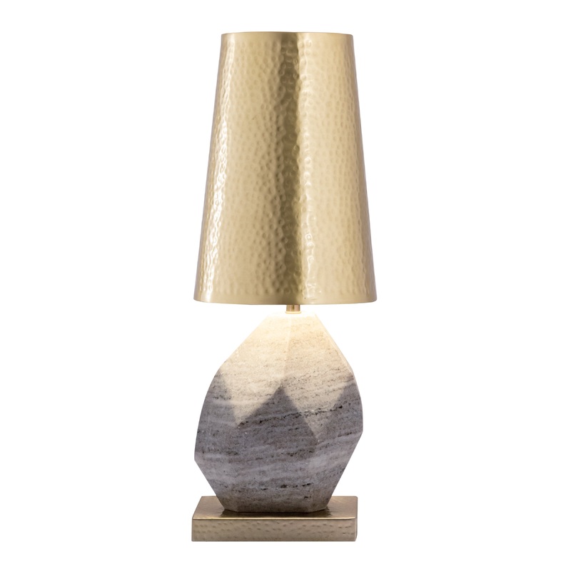 ELK SIGNATURE H0809-11136-LED Carr 22'' High 1-Light Table Lamp - Gray - Includes LED Bulb