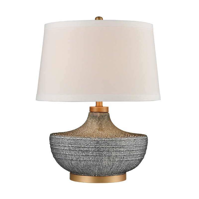 ELK SIGNATURE D4304 Damascus 23.5'' High 1-Light Table Lamp - Blue