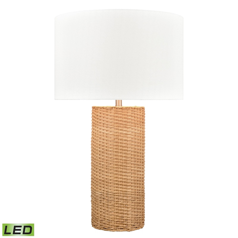 ELK SIGNATURE H0019-8014-LED Mulberry Lane 30'' High 1-Light Table Lamp - Natural - Includes LED Bulb