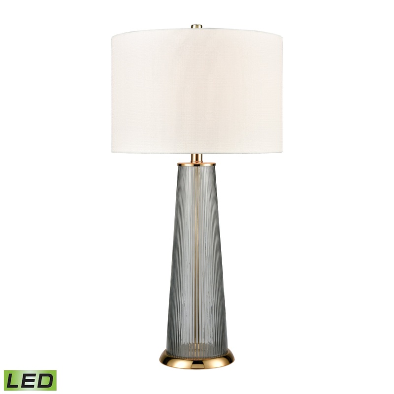 ELK SIGNATURE H0019-8554-LED Fairford 31'' High 1-Light Table Lamp - Blue - Includes LED Bulb