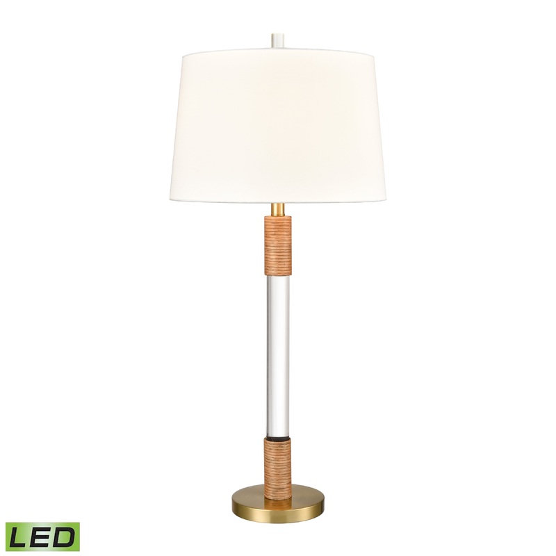 ELK SIGNATURE H0019-9517-LED Island Summit 36'' High 1-Light Table Lamp - Clear - Includes LED Bulb