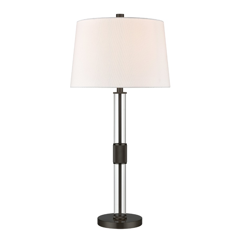 ELK SIGNATURE H0019-9570B Roseden Court 33'' High 1-Light Table Lamp - Black