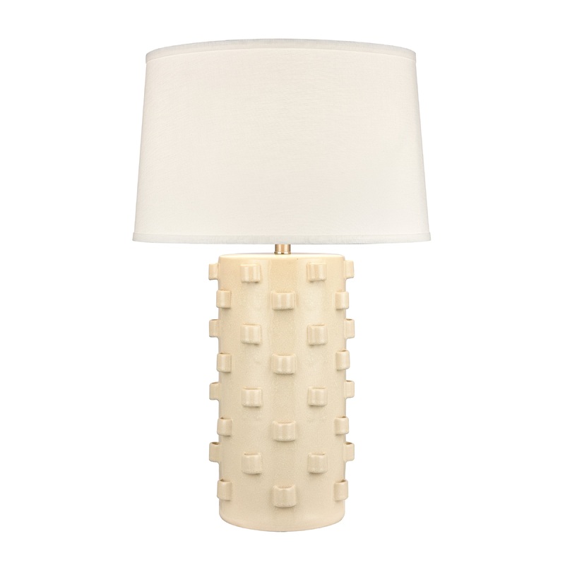 ELK STUDIO S0019-9496 Hatcher 30'' High 1-Light Table Lamp - Cream