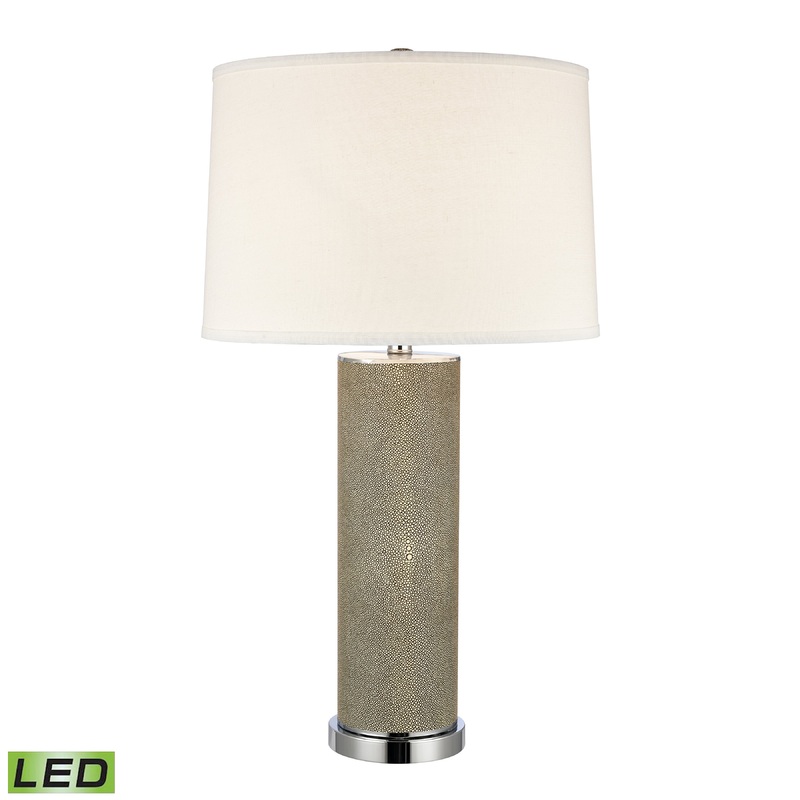 ELK SIGNATURE H0019-9521-LED Around the Grain 30'' High 1-Light Table Lamp - Includes LED Bulb