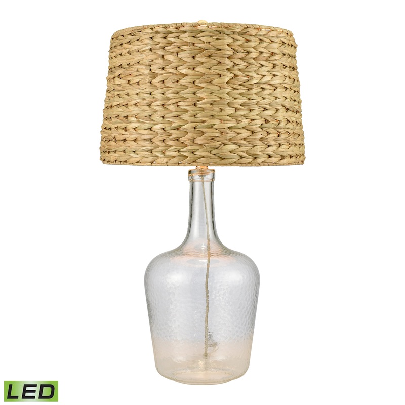 ELK STUDIO 77177-LED Downpour 31'' High 1-Light Table Lamp - Clear - Includes LED Bulb