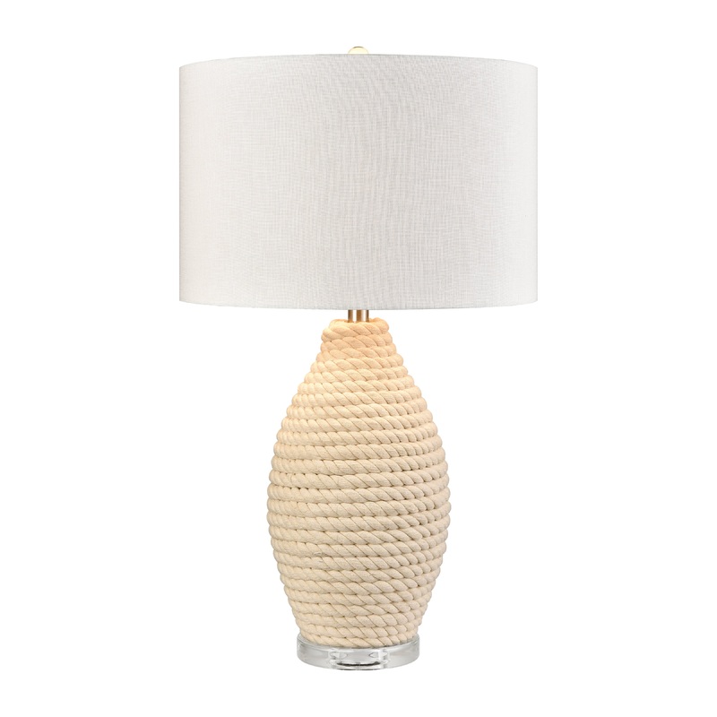 ELK STUDIO S0019-11142-LED Sidway 29'' High 1-Light Table Lamp - Off White - Includes LED Bulb