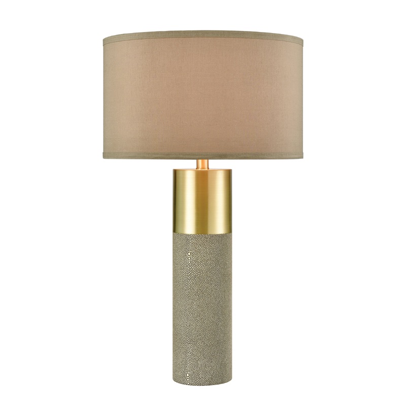 ELK SIGNATURE D4502 Tulle 29'' High 1-Light Table Lamp - Honey Brass
