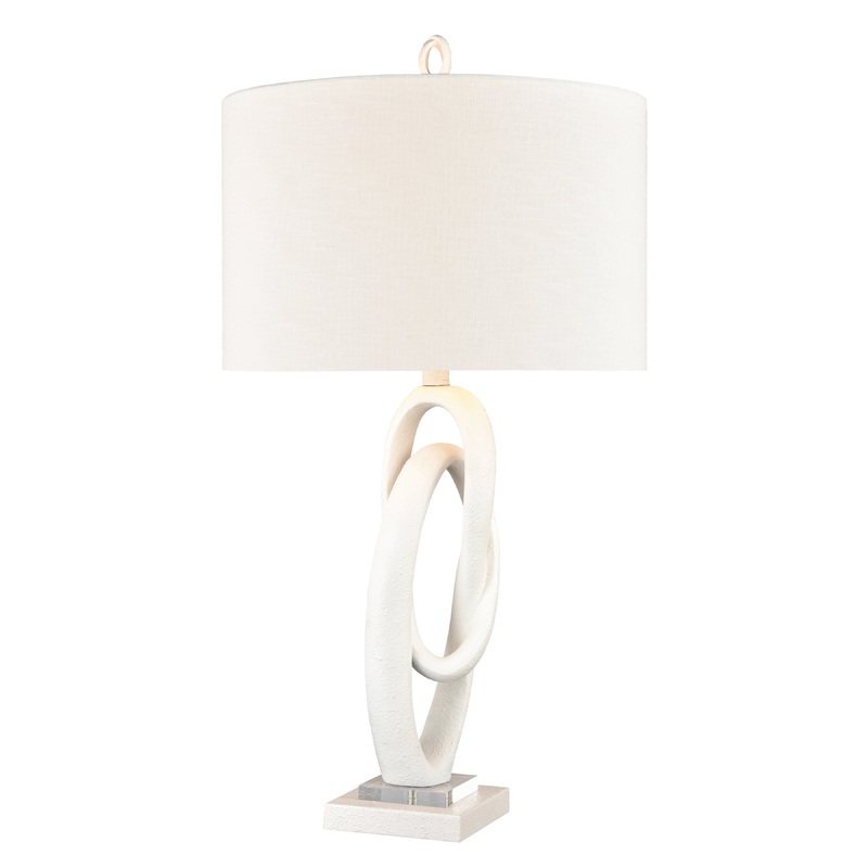 ELK SIGNATURE H0019-8064 Jovian 30'' High 1-Light Table Lamp - Matte White