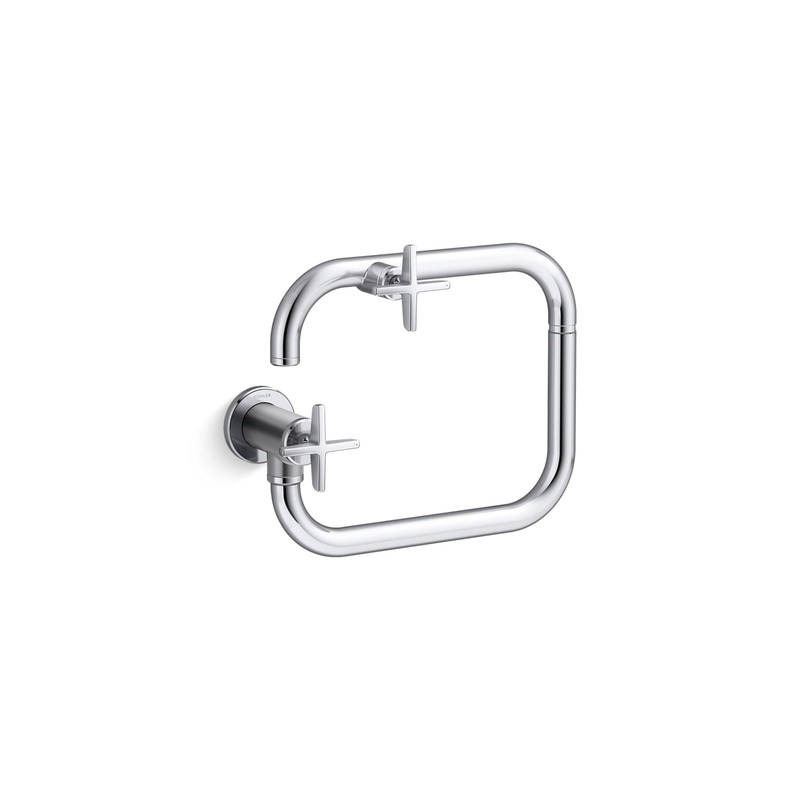 KOHLER K-28678-3-CP Wall-mount pot filler  -  Polished Chrome