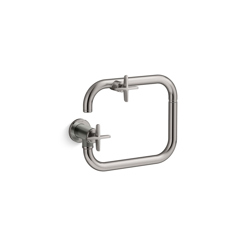 KOHLER K-28678-3-TT Wall-mount pot filler  -  Vibrant Titanium