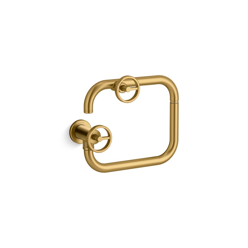 KOHLER K-28678-9-2MB Wall-mount pot filler  -  Vibrant Brushed Moderne Brass