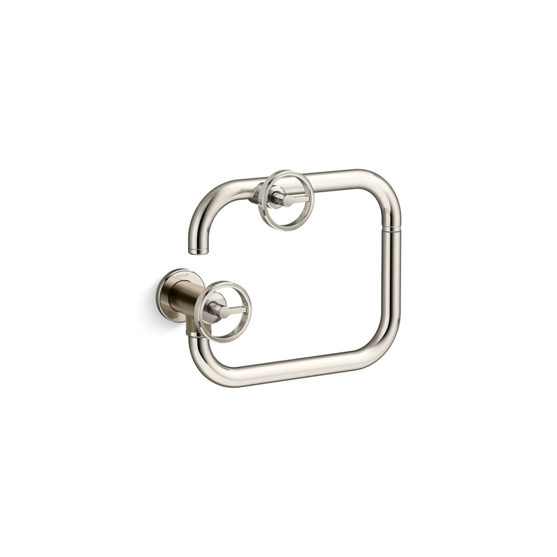 KOHLER K-28678-9-SN Wall-mount pot filler  -  Vibrant Polished Nickel
