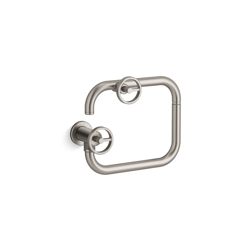 KOHLER K-28678-9-VS Wall-mount pot filler  -  Vibrant Stainless