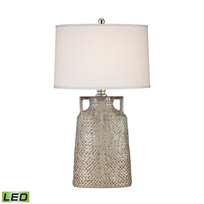 ELK SIGNATURE D2923-LED Naxos 34'' High 1-Light Table Lamp - Dark Cream - Includes LED Bulb