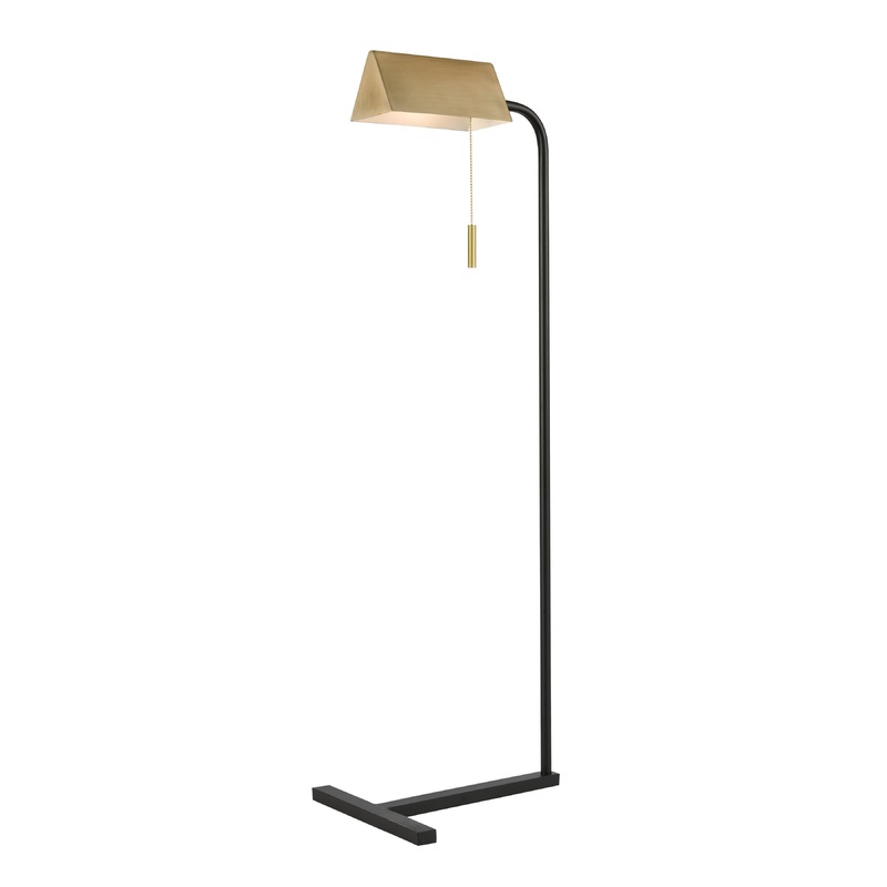 ELK SIGNATURE D4605 Argentat 42'' High 1-Light Floor Lamp - Black