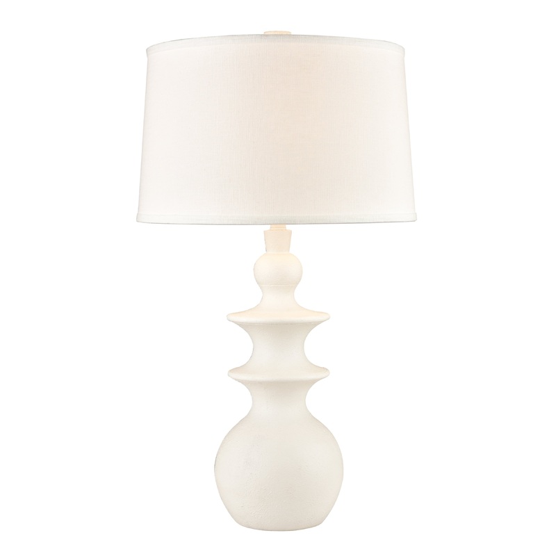 ELK SIGNATURE D4694 Depiction 32'' High 1-Light Table Lamp - Matte White