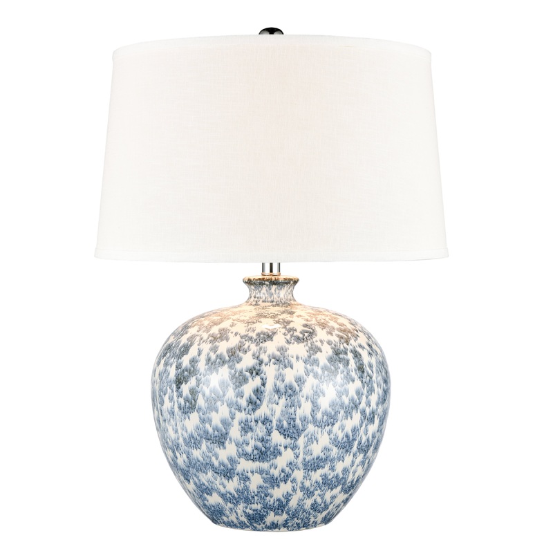 ELK SIGNATURE H0019-8069 Zoe 28'' High 1-Light Table Lamp - Blue