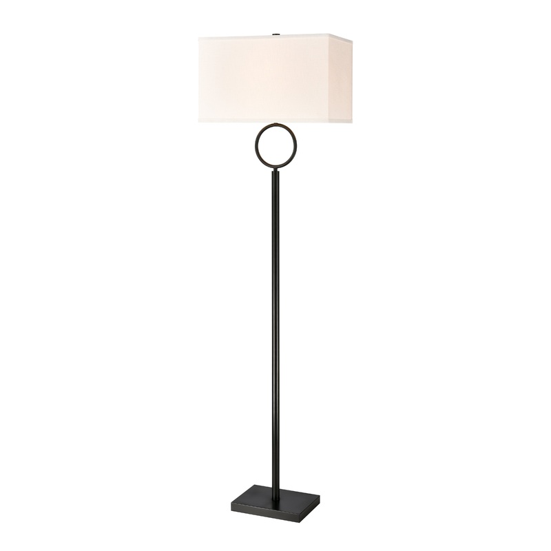 ELK SIGNATURE H019-7224 Staffa 62'' High 1-Light Floor Lamp - Matte Black