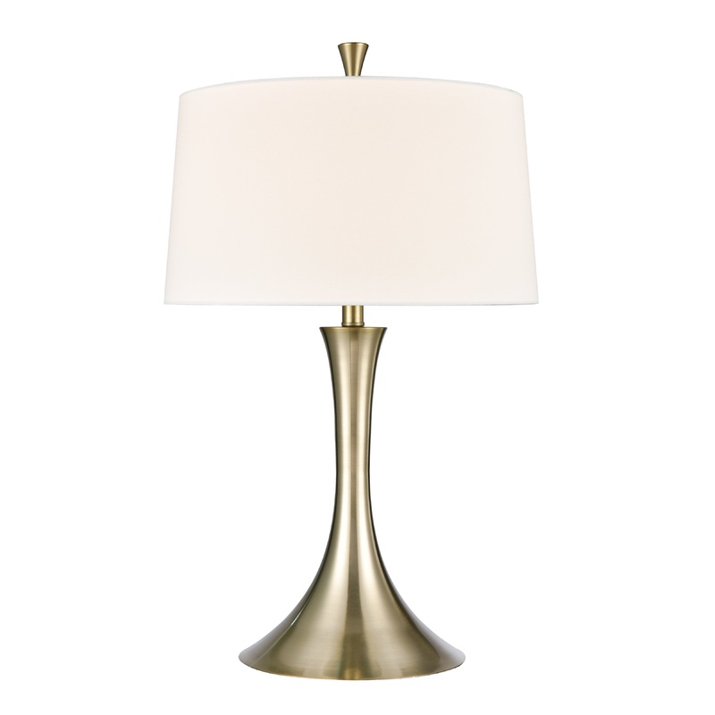 ELK SIGNATURE H019-7228 Branning 29'' High 1-Light Table Lamp - Antique Brass