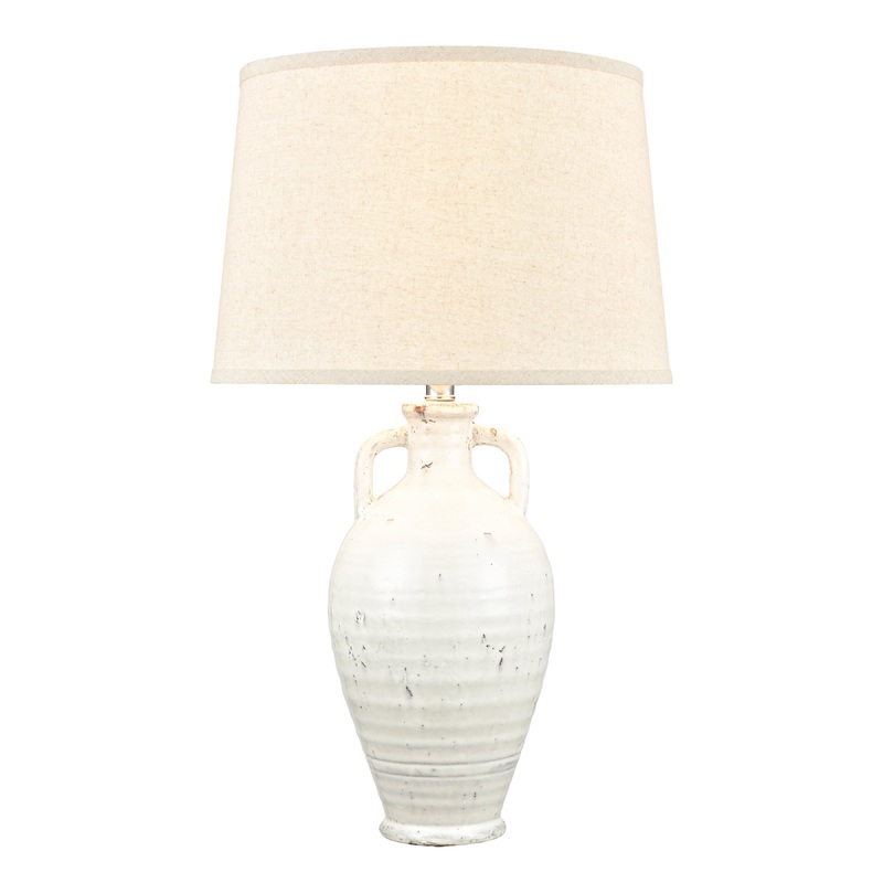 ELK STUDIO S0019-7990 Gallus 27'' High 1-Light Table Lamp - White
