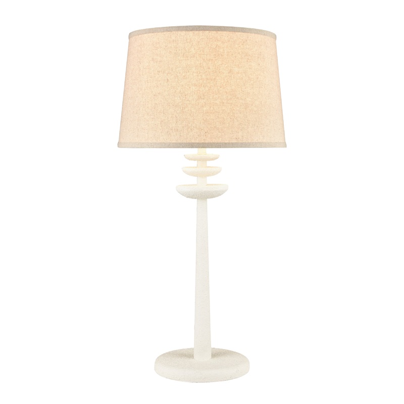ELK SIGNATURE D4607 Seapen 31'' High 1-Light Table Lamp - Matte White
