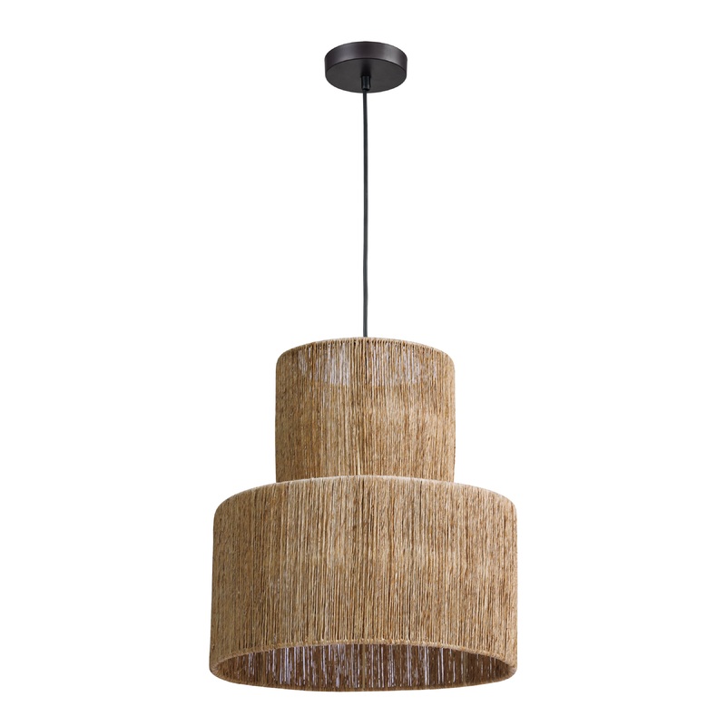 ELK SIGNATURE D4635 Corsair 16'' Wide 1-Light Pendant - Natural