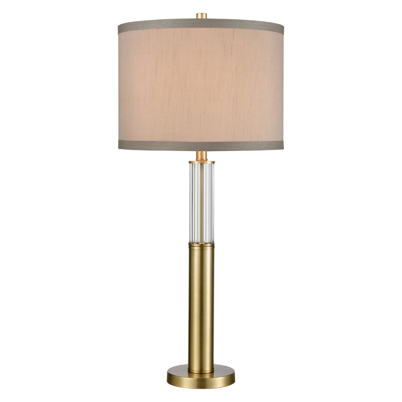 ELK STUDIO 77142 Cannery Row 34'' High 1-Light Table Lamp - Antique Brass