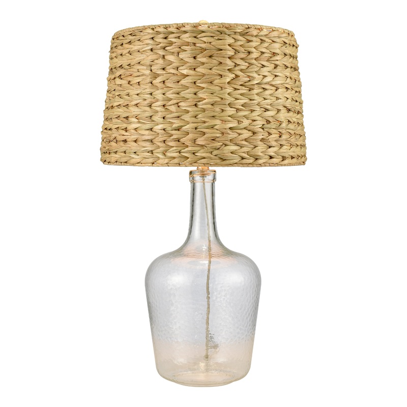 ELK STUDIO 77177 Downpour 31'' High 1-Light Table Lamp - Clear