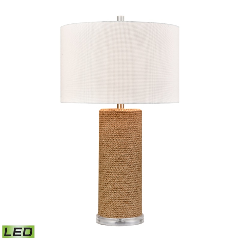 ELK STUDIO S0019-11146-LED Sherman 27.5'' High 1-Light Table Lamp - Natural - Includes LED Bulb