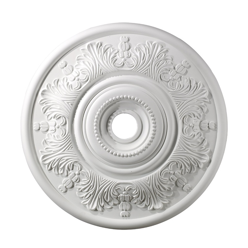 ELK SHOWROOM M1014WH Laureldale 30'' Wide Medallion - White