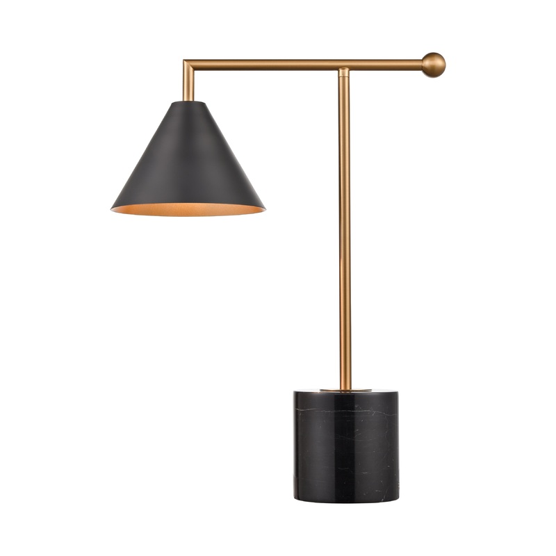 ELK SIGNATURE H0019-10364 Halton 20'' High 1-Light Table Lamp