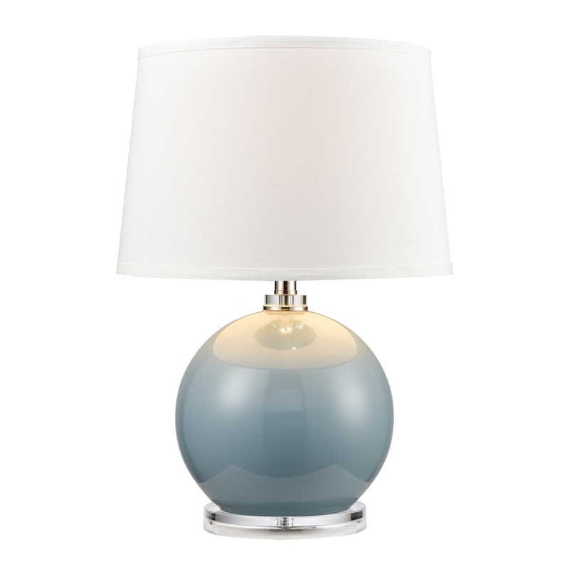 ELK SIGNATURE H019-7222 Culland 22'' High 1-Light Table Lamp - Blue