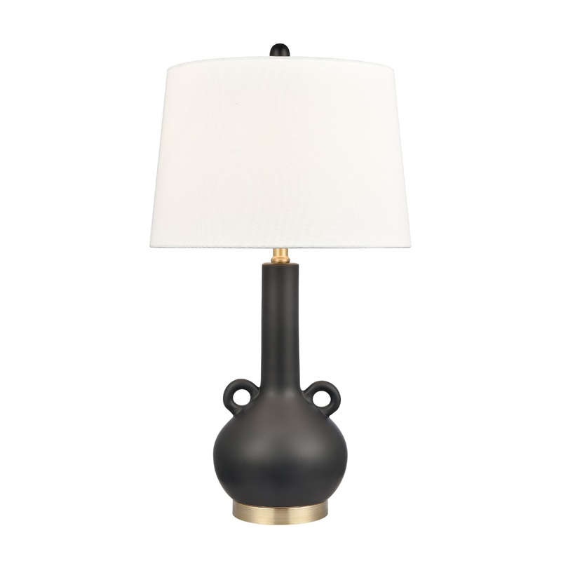 ELK STUDIO S0019-9495 Sanderson 27'' High 1-Light Table Lamp - Matte Black
