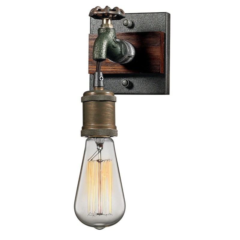 ELK SHOWROOM 14280/1 Jonas 7'' High 1-Light Sconce - Multi Tone Weathered