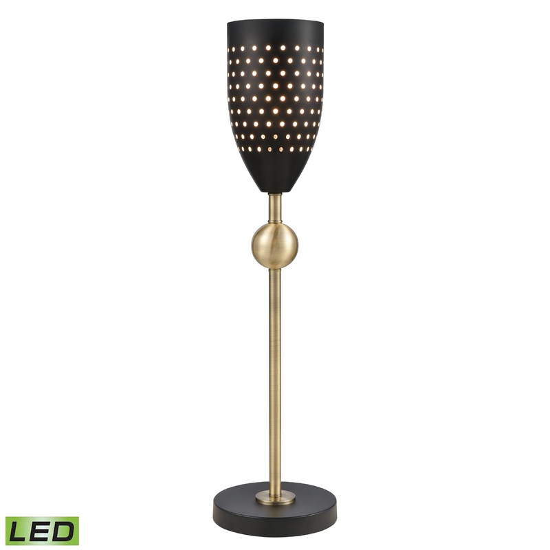 ELK SIGNATURE H0019-8005-LED Amulet 25'' High 1-Light Buffet Lamp - Includes LED Bulb