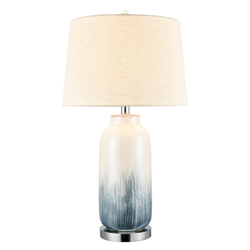 ELK STUDIO S0019-8027 Cason Bay 27'' High 1-Light Table Lamp - Blue