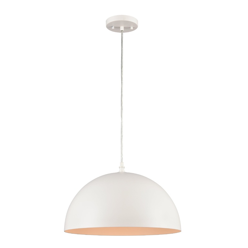 THOMAS CN701154 Chelsea 16'' Wide 1-Light Pendant - White
