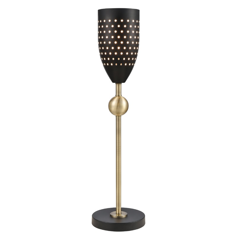 ELK SIGNATURE H0019-8005 Amulet 25'' High 1-Light Buffet Lamp