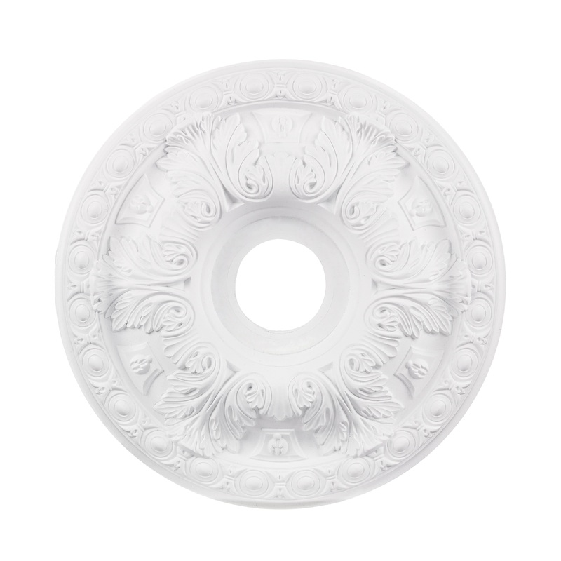 ELK SHOWROOM M1018WH Pennington 18'' Wide Medallion - White