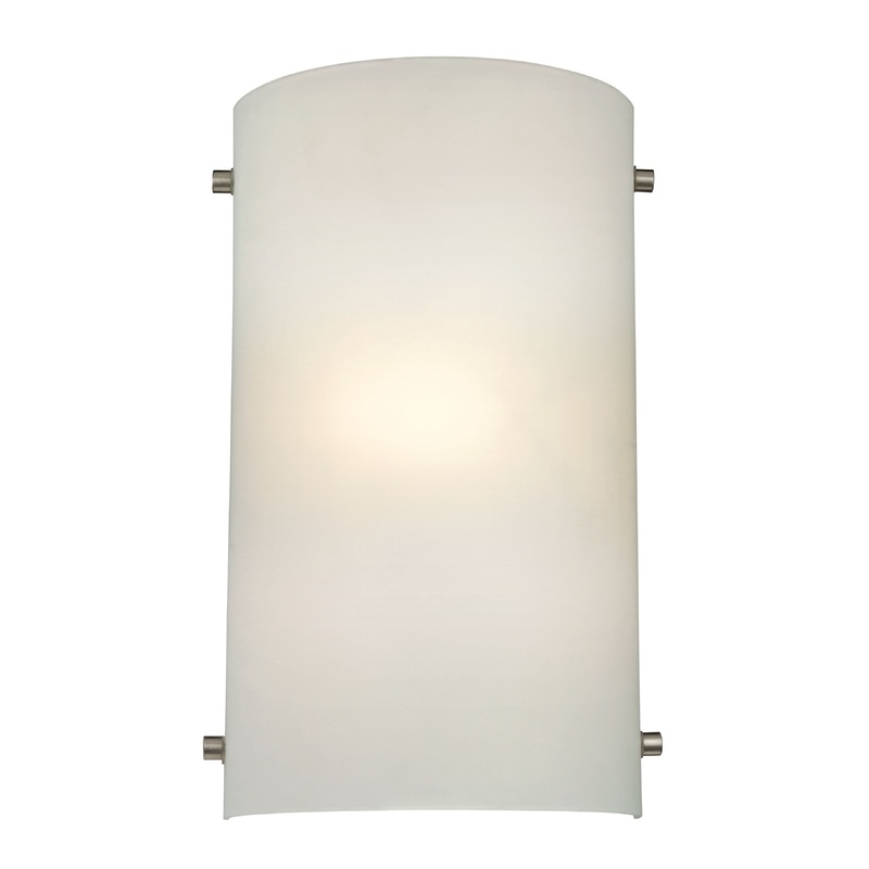 THOMAS 5161WS/99 Wall Sconces 12'' High 1-Light Sconce - Brushed Nickel
