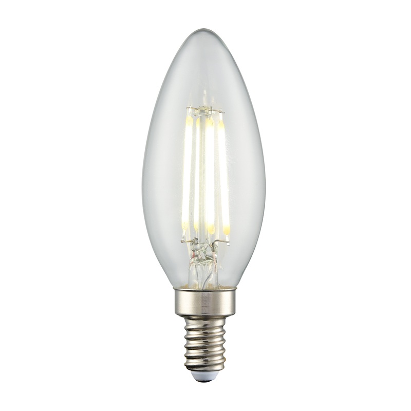 ELK SHOWROOM 1136 Candelabra Bulb - Shape B10, Base E12 - Clear