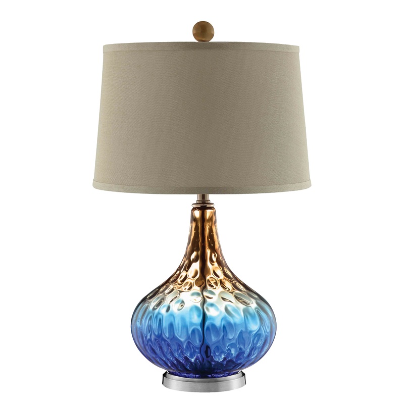 ELK STUDIO 99631 Shelley 25.5'' High 1-Light Table Lamp - Cobalt Blue