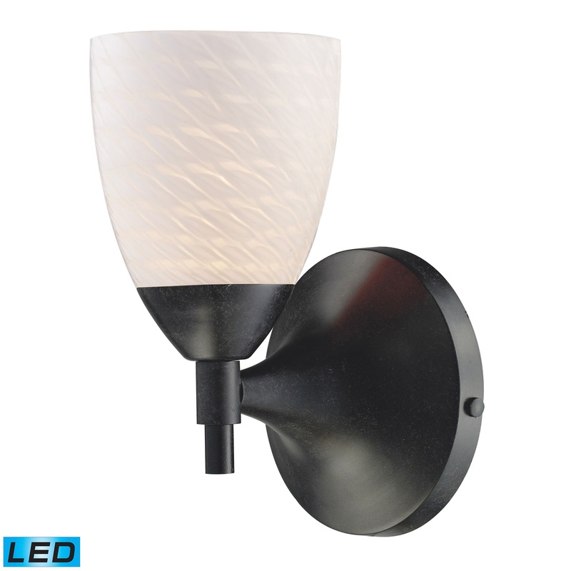 ELK SHOWROOM 10150/1DR-WS-LED Celina 9'' High 1-Light Sconce - Dark Rust